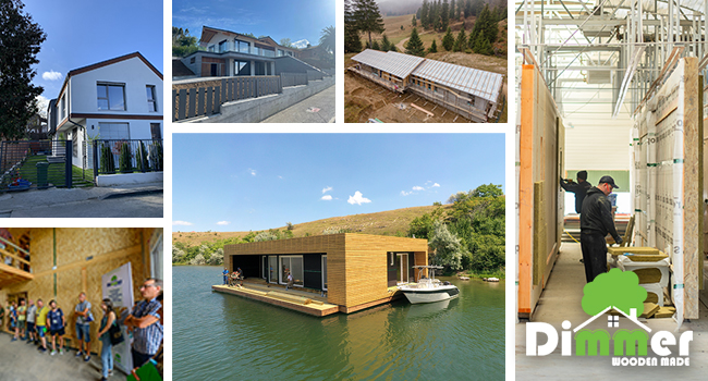 DIMMER prezintă în cadrul TNI case pe structură de lemn, eficiente energetic și ultrarezistente!