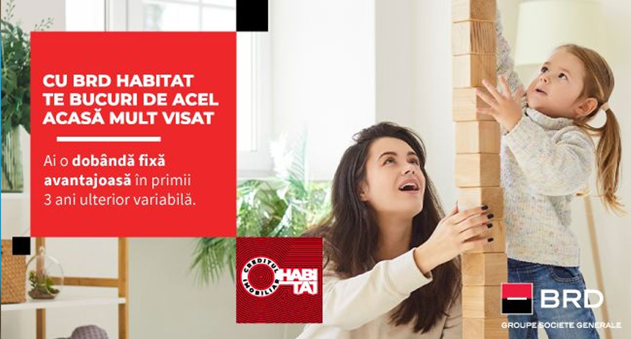 BRD Groupe Société Générale s-a alăturat Târgului Național Imobiliar în calitate de Partener