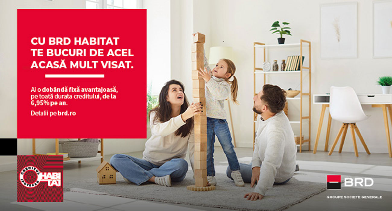 BRD Groupe Société Générale s-a alăturat Târgului Național Imobiliar în calitate de Partener 