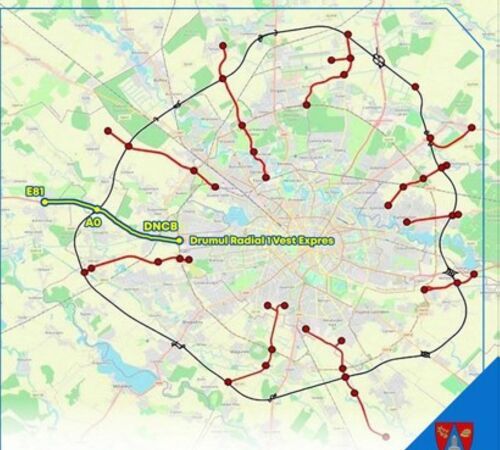 Investiția în Drumul Radial 1 Vest Expres aprobată de Consiliul Județean Ilfov