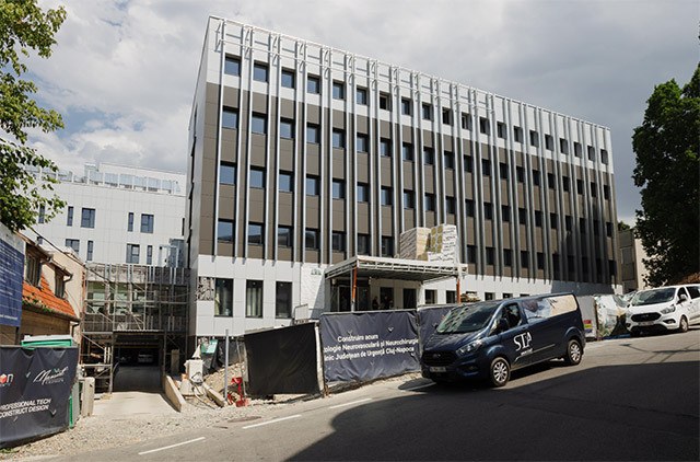 Finalizarea Centrului de Patologie Vasculo-Cerebrală și Neurochirurgie din Cluj-Napoca