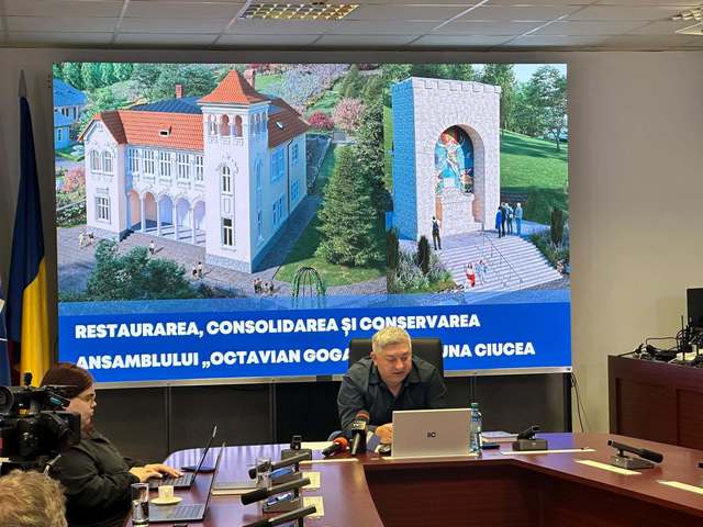 Reabilitarea Castelului Octavian Goga din Ciucea: investiție de peste 80 milioane lei