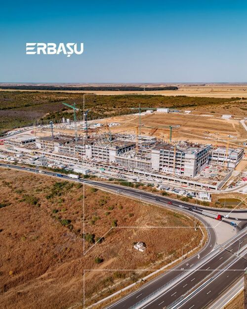 Stadiul lucrărilor la Spitalul Regional de Urgență Craiova: 25% finalizate