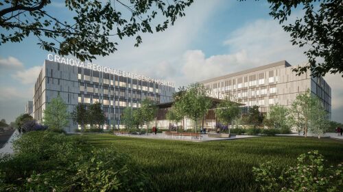 Spitalul Regional de Urgenta Craiova: A fost emisa autorizatia de construire
