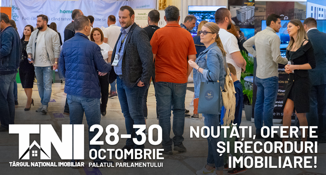 A început Târgul Național Imobiliar TNI 28-30 octombrie 2022, Palatul Parlamentului 25.000 de oferte imobiliare cu prețuri între 8.120 euro și 6 milioane de euro!
